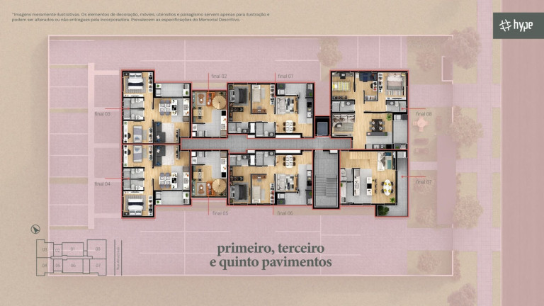 Imagem Apartamento com 2 Quartos à Venda, 55 m² em água Verde - Curitiba