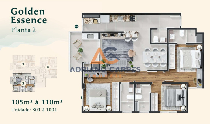 Imóvel com 3 Quartos à Venda, 104 m² em Centro - Penha