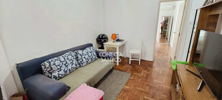 Imagem Apartamento com 1 Quarto à Venda, 40 m² em Ponta Da Praia - Santos