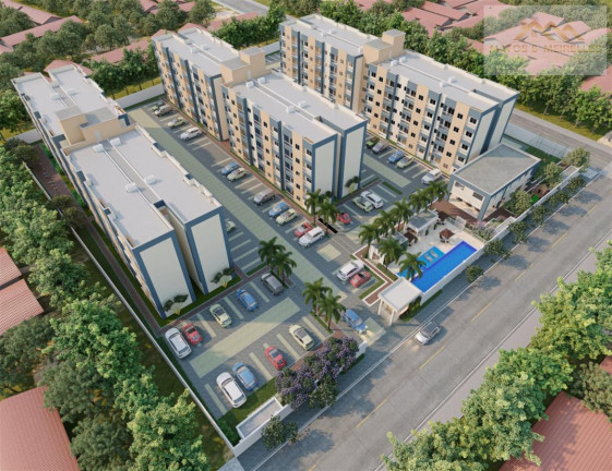 Apartamento com 2 Quartos à Venda, 52 m² em Messejana - Fortaleza