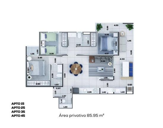 Imagem Apartamento com 3 Quartos à Venda, 85 m² em Itaguá - Ubatuba Imagem Apartamento com 3 Quartos à Venda, 85 m² em Itaguá - Ubatuba