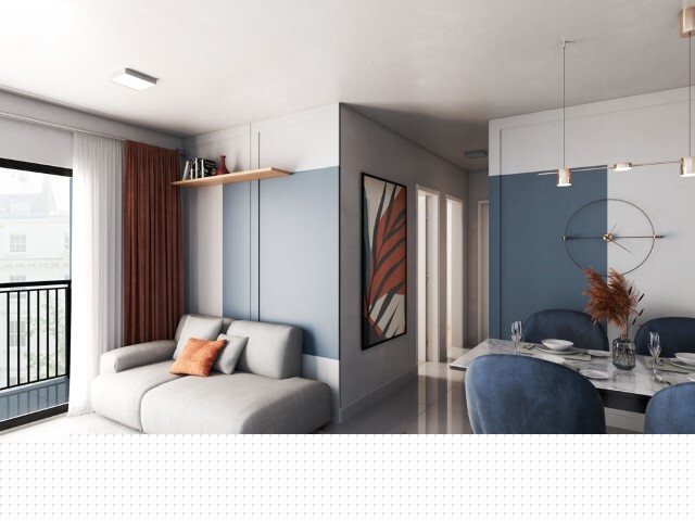 Imagem Apartamento com 2 Quartos à Venda, 50 m² em Santa Cândida - Curitiba