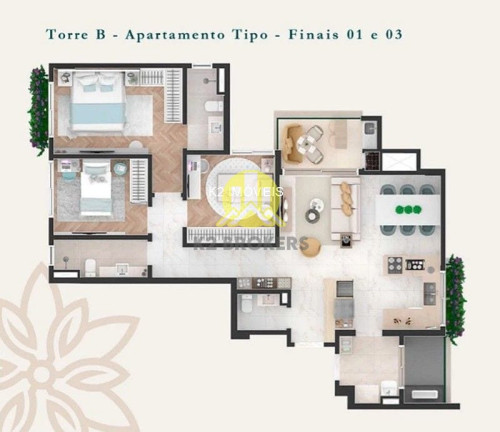 Imagem Apartamento com 3 Quartos à Venda, 105 m² em Alto Da Glória - Curitiba Imagem Apartamento com 3 Quartos à Venda, 105 m² em Alto Da Glória - Curitiba