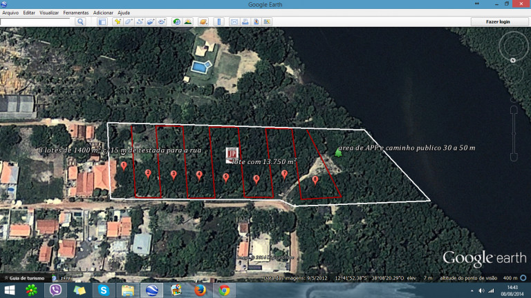 Imagem Terreno à Venda, 13.750 m² em Barra Do Jacuípe - Camaçari Imagem Terreno à Venda, 13.750 m² em Barra Do Jacuípe - Camaçari