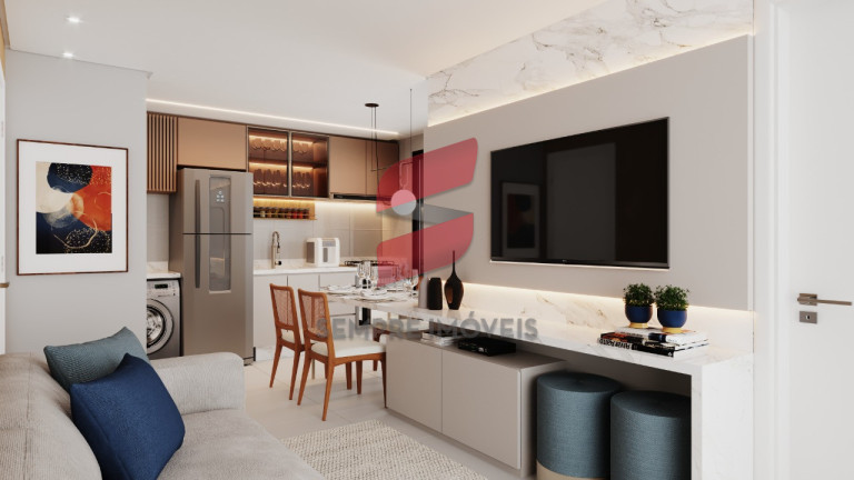 Imagem Apartamento com 2 Quartos à Venda, 48 m² em Capão Raso - Curitiba Imagem Apartamento com 2 Quartos à Venda, 48 m² em Capão Raso - Curitiba