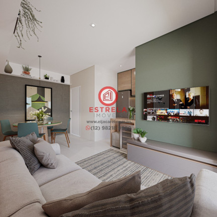 Imóvel com 2 Quartos à Venda, 58 m² em Centro - Jacareí