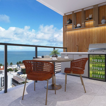 Imagem Apartamento com 2 Quartos à Venda, 60 m² em Camboinha - Cabedelo