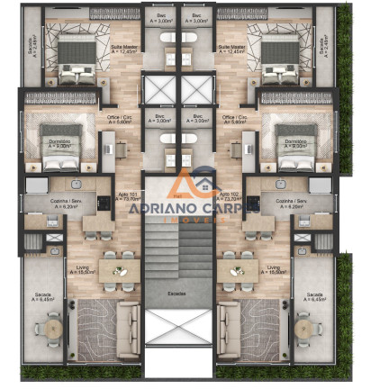 Imagem Imóvel com 2 Quartos à Venda, 73 m² em Meia Praia - Navegantes Imagem Imóvel com 2 Quartos à Venda, 73 m² em Meia Praia - Navegantes