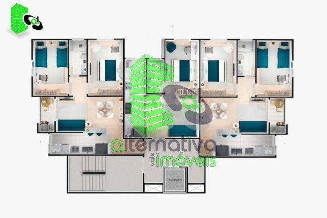 Imagem Apartamento com 1 Quarto à Venda, 35 m² em Parque Das Nações - Pinda - Pindamonhangaba Imagem Apartamento com 1 Quarto à Venda, 35 m² em Parque Das Nações - Pinda - Pindamonhangaba