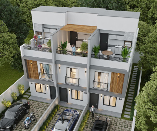 Sobrado com 3 Quartos à Venda, 132 m² em Aririú - Palhoça