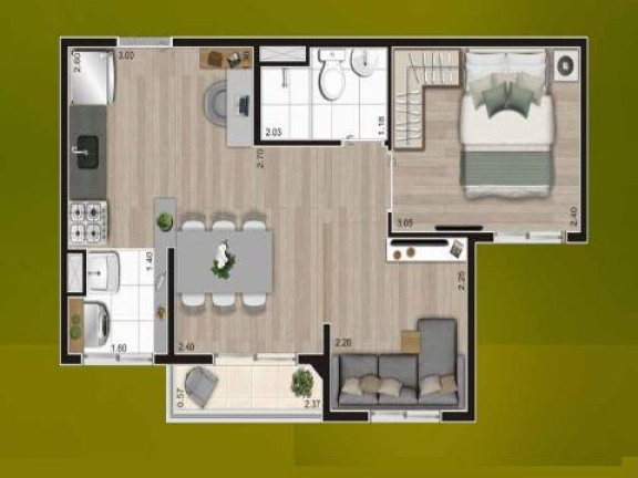 Imagem Apartamento com 2 Quartos à Venda, 37 m² em Jardim Adutora - São Paulo Imagem Apartamento com 2 Quartos à Venda, 37 m² em Jardim Adutora - São Paulo