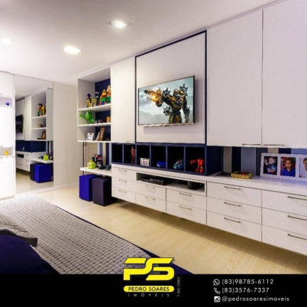 Imagem Apartamento com 3 Quartos à Venda, 245 m² em Altiplano Cabo Branco - João Pessoa