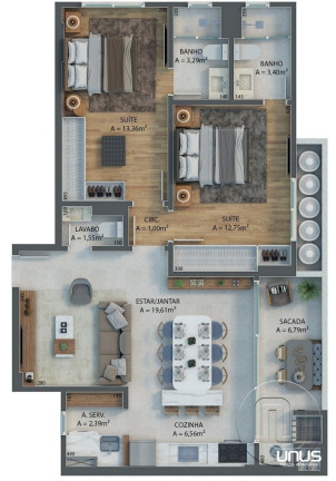 Imagem Apartamento com 2 Quartos à Venda, 138 m² em Campinas - São José Imagem Apartamento com 2 Quartos à Venda, 138 m² em Campinas - São José