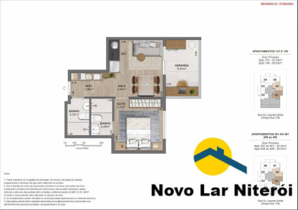 Imagem Cobertura com 1 Quarto à Venda, 85 m² em Piratininga - Niterói Imagem Cobertura com 1 Quarto à Venda, 85 m² em Piratininga - Niterói