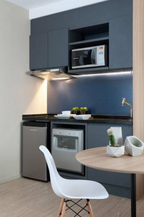 Imagem Apartamento com 1 Quarto para Alugar, 28 m² em Alphaville Centro Industrial E Empresarial/alphaville. - Barueri Imagem Apartamento com 1 Quarto para Alugar, 28 m² em Alphaville Centro Industrial E Empresarial/alphaville. - Barueri