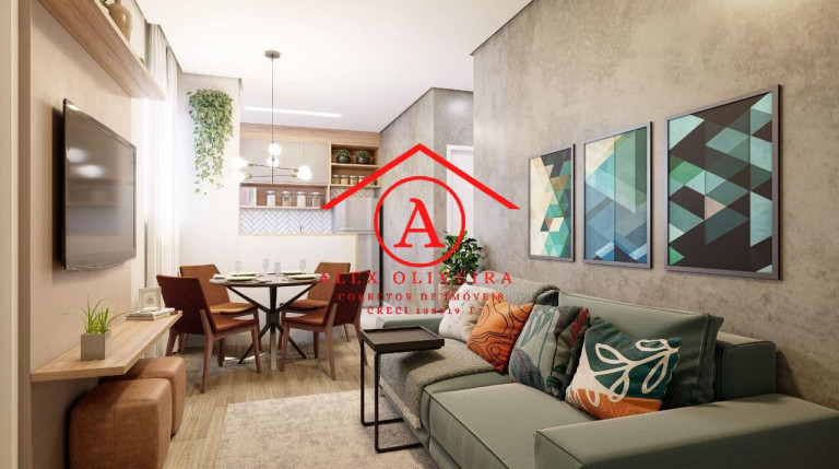 Apartamento com 2 Quartos à Venda, 11.016 m² em João Aranha - Paulínia