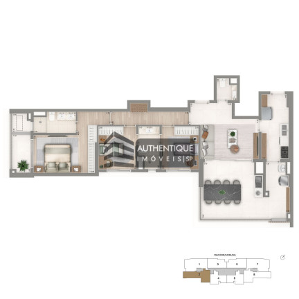 Imagem Apartamento com 3 Quartos à Venda, 129 m² em Vila Mariana - São Paulo Imagem Apartamento com 3 Quartos à Venda, 129 m² em Vila Mariana - São Paulo