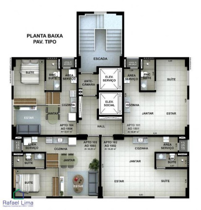 Apartamento com 1 Quarto à Venda, 34 m² em Boa Viagem - Recife