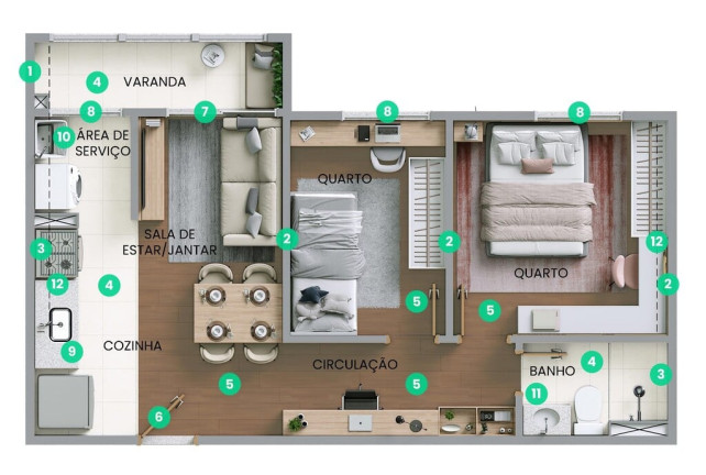 Imagem Imóvel com 2 Quartos à Venda, 43 m² em Pirituba - São Paulo