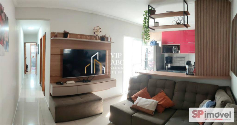 Imagem Apartamento com 2 Quartos à Venda, 55 m² em Vila Aquilino - Santo André