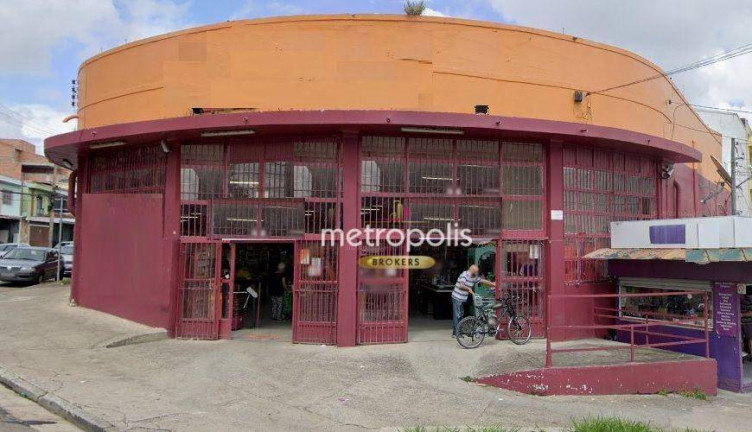 Imóvel Comercial à Venda, 1.097 m² em Campestre - Santo André