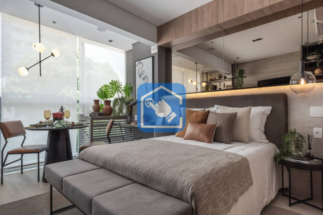 Kitnet com 1 Quarto à Venda, 26 m² em Pinheiros - São Paulo