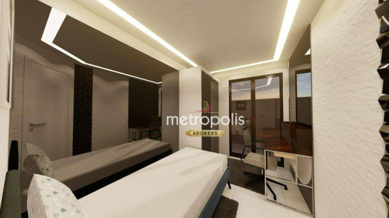 Imagem Apartamento com 2 Quartos à Venda, 55 m² em Campestre - Santo André