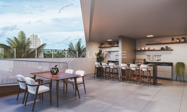 Imagem Apartamento com 2 Quartos à Venda, 57 m² em Ponta De Campina - Cabedelo