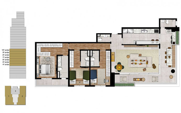Imagem Apartamento com 3 Quartos à Venda, 164 m² em Pinheiros - São Paulo