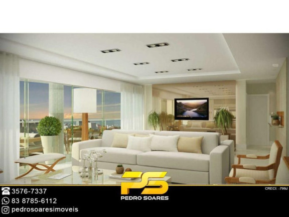 Imagem Apartamento com 4 Quartos à Venda, 510 m² em Altiplano Cabo Branco - João Pessoa