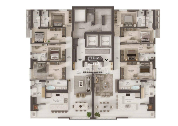 Imagem Apartamento com 4 Quartos à Venda, 185 m² em Meia Praia - Itapema Imagem Apartamento com 4 Quartos à Venda, 185 m² em Meia Praia - Itapema