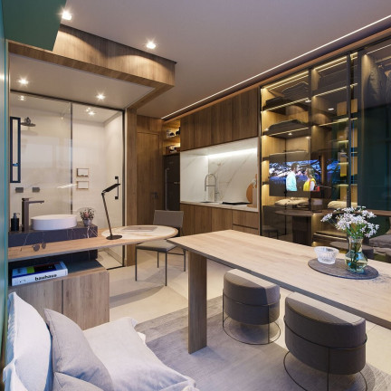 Imagem Imóvel com 1 Quarto à Venda, 19 m² em Vila Romana - São Paulo