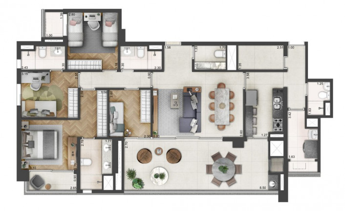 Imagem Apartamento com 4 Quartos à Venda, 212 m² em Vila Mariana - São Paulo