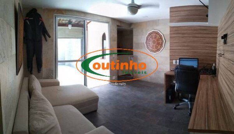 Imagem Cobertura com 3 Quartos à Venda, 130 m² em Rio Comprido - Rio De Janeiro
