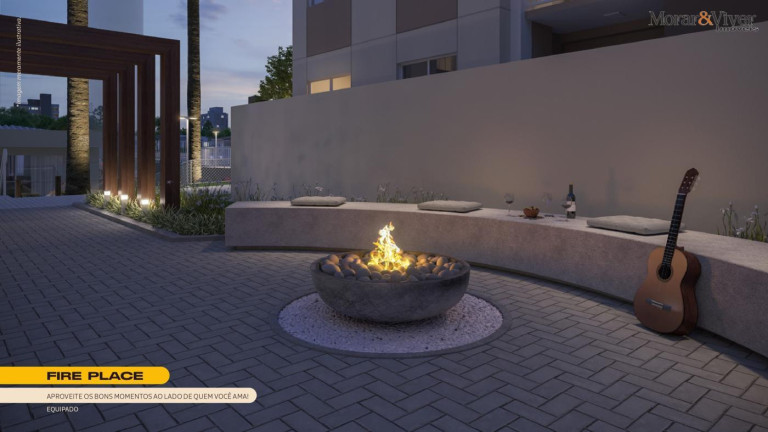 Imagem Apartamento com 2 Quartos à Venda, 45 m² em Vargem Grande - Pinhais