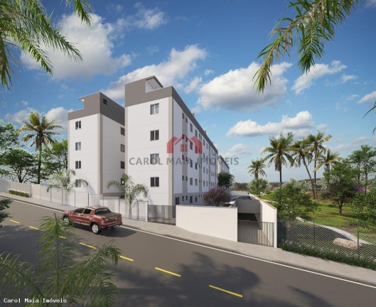 Apartamento com 2 Quartos à Venda, 43 m² em Paquetá - Belo Horizonte