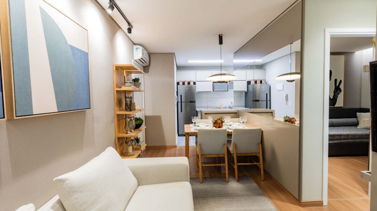 Imagem Imóvel com 2 Quartos à Venda, 55 m² em S. Sebastião - Hortolândia