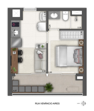 Imagem Apartamento com 1 Quarto à Venda, 31 m² em Vila Pompéia - São Paulo Imagem Apartamento com 1 Quarto à Venda, 31 m² em Vila Pompéia - São Paulo