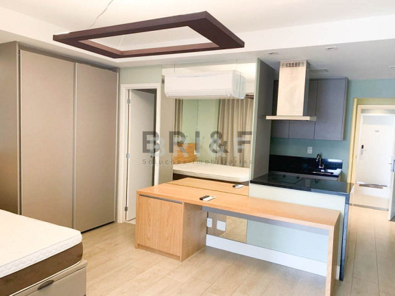 Imagem Apartamento com 1 Quarto para Alugar, 43 m² em Brooklin - São Paulo