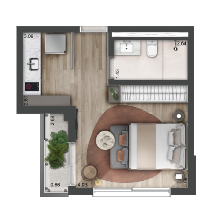 Apartamento com 3 Quartos à Venda, 222 m² em Sumaré - São Paulo