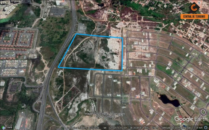 Terreno à Venda, 100.000 m² em Parafuso - Camaçari