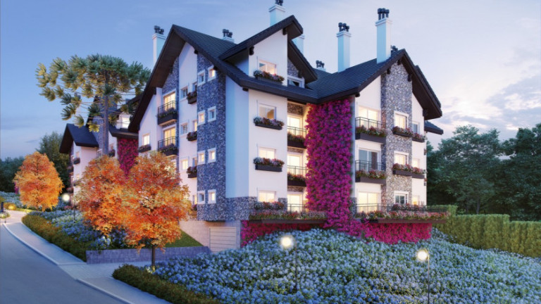 Foto do imóvel Apartamento com 2 Quartos à Venda, 76 m² em Vila Suíça - Gramado