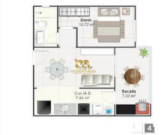 Imagem Apartamento com 2 Quartos à Venda, 63 m² em Mirim - Praia Grande