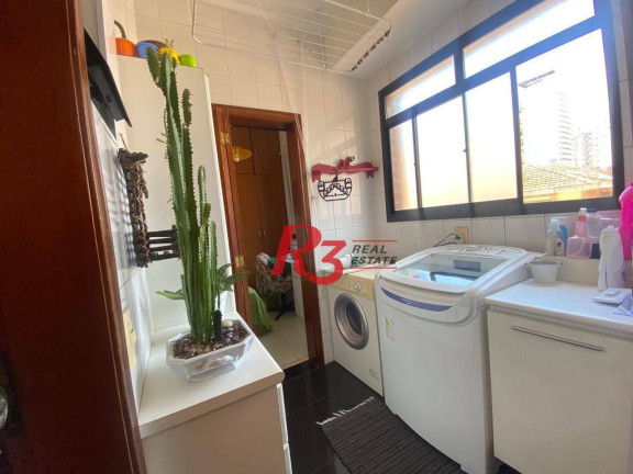 Imagem Apartamento com 3 Quartos para Alugar, 159 m² em Gonzaga - Santos