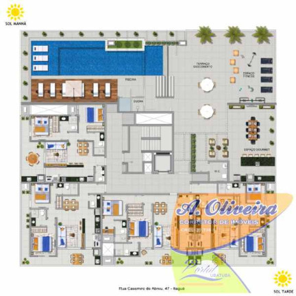 Imagem Apartamento com 1 Quarto à Venda, 44 m² em Itaguá - Ubatuba Imagem Apartamento com 1 Quarto à Venda, 44 m² em Itaguá - Ubatuba
