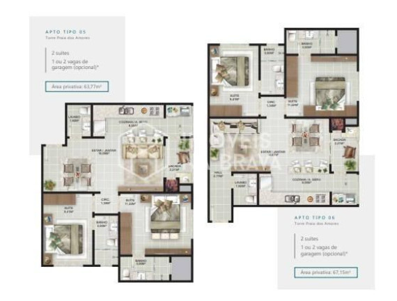 Imagem Apartamento com 2 Quartos à Venda, 118 m² em Praia Dos Amores - Balneário Camboriú