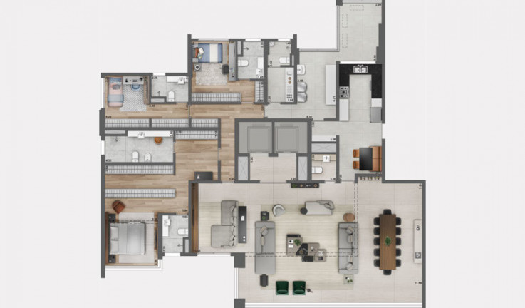 Imagem Apartamento com 4 Quartos à Venda, 280 m² em Moema - São Paulo