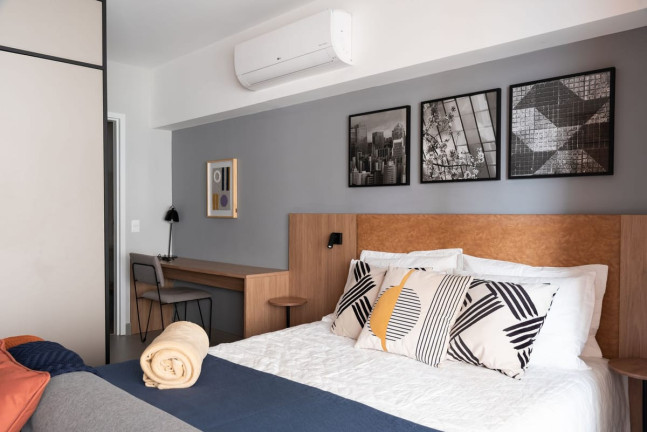 Imagem Apartamento com 1 Quarto para Alugar, 47 m² em Campo Belo - São Paulo Imagem Apartamento com 1 Quarto para Alugar, 47 m² em Campo Belo - São Paulo