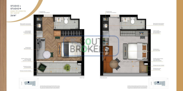 Imagem Apartamento com 1 Quarto à Venda,  em Higienópolis - São Paulo