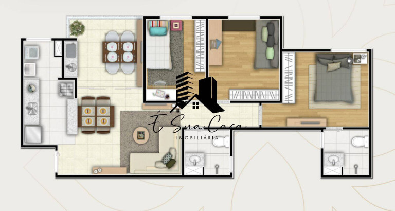 Imagem Apartamento com 3 Quartos à Venda, 71 m² em João Pinheiro - Belo Horizonte Imagem Apartamento com 3 Quartos à Venda, 71 m² em João Pinheiro - Belo Horizonte